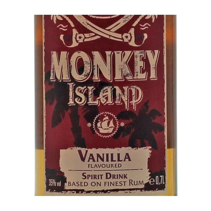Monkey Island Vanilla 0,7 L 35% vol Monkey Island Vanilla 0,7 L 35% vol